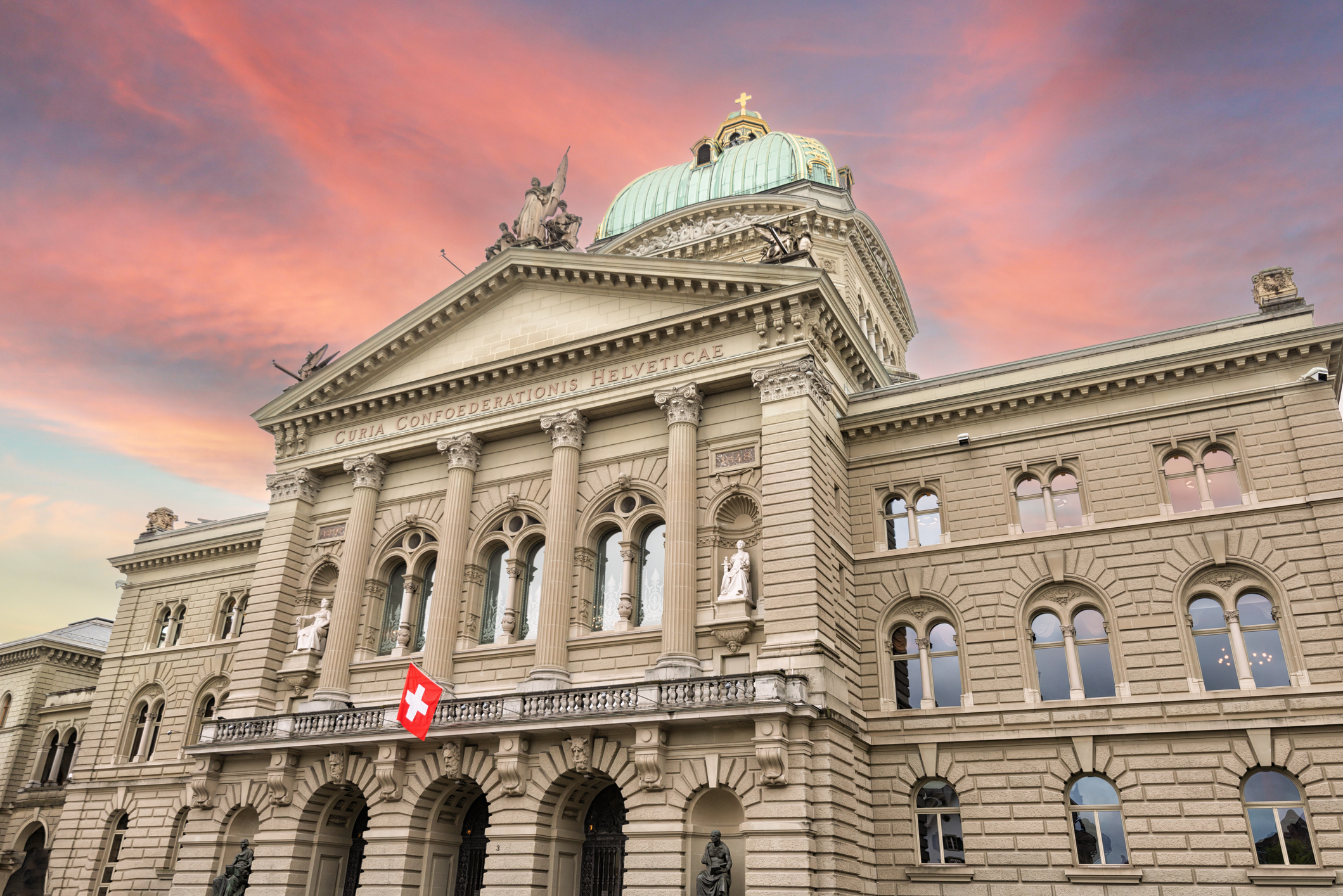 Bundeshaus Sommer