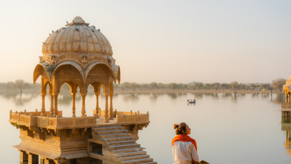 Frau in Indien
