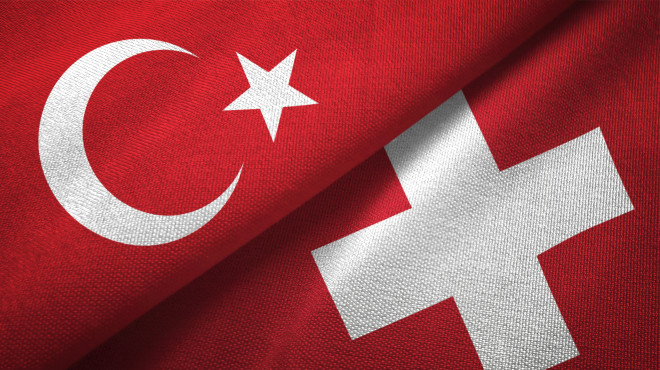 Fahnene Schweiz-Türkei