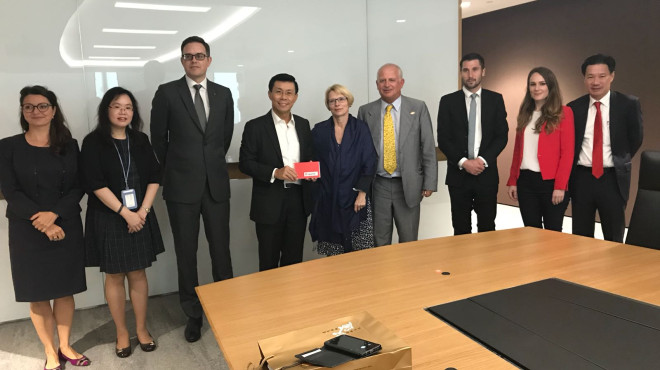 Wirschaftsdelegation Singapur