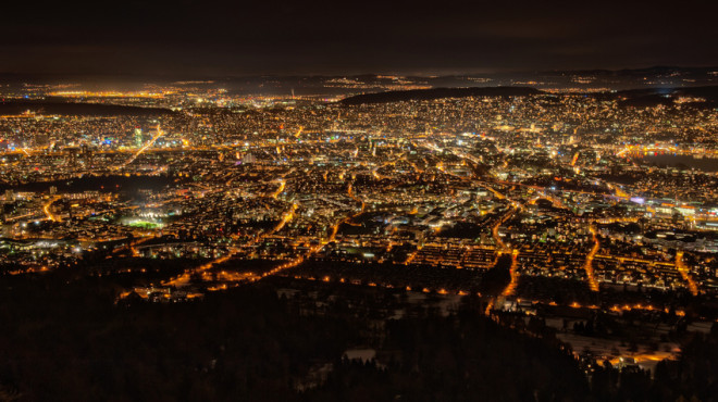 Zurich de nuit
