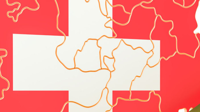 Schweiz Wappen Pfeil Münzen