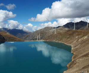 Wasserkraft und Windkraft