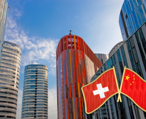 Hochhäuser in Peking 