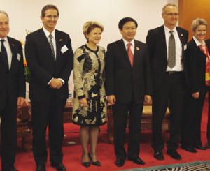 Wirtschaftsdelegation in Vietnam