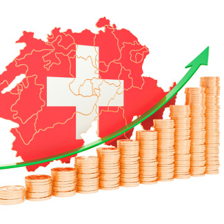 Schweiz Wappen Pfeil Münzen